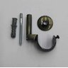 Suporte de Varão de Cortina para Teto 19Mm Ouro Velho Un - 1