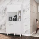 Ver imagem 1 de Armário de Cozinha Branco 90cm - Duda
