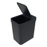 Lixeira 5 Litros com Espaço para Guardar Sacolas Soprano:Preto - 4
