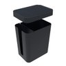 Lixeira 5 Litros com Espaço para Guardar Sacolas Soprano:Preto - 3