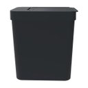 Ver mais imagens de Lixeira 5 Litros com Espaço para Guardar Sacolas Soprano:Preto