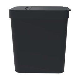 Lixeira 5 Litros com Espaço para Guardar Sacolas Soprano:Preto - 8