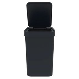 Lixeira 5 Litros com Espaço para Guardar Sacolas Soprano:Preto - 6