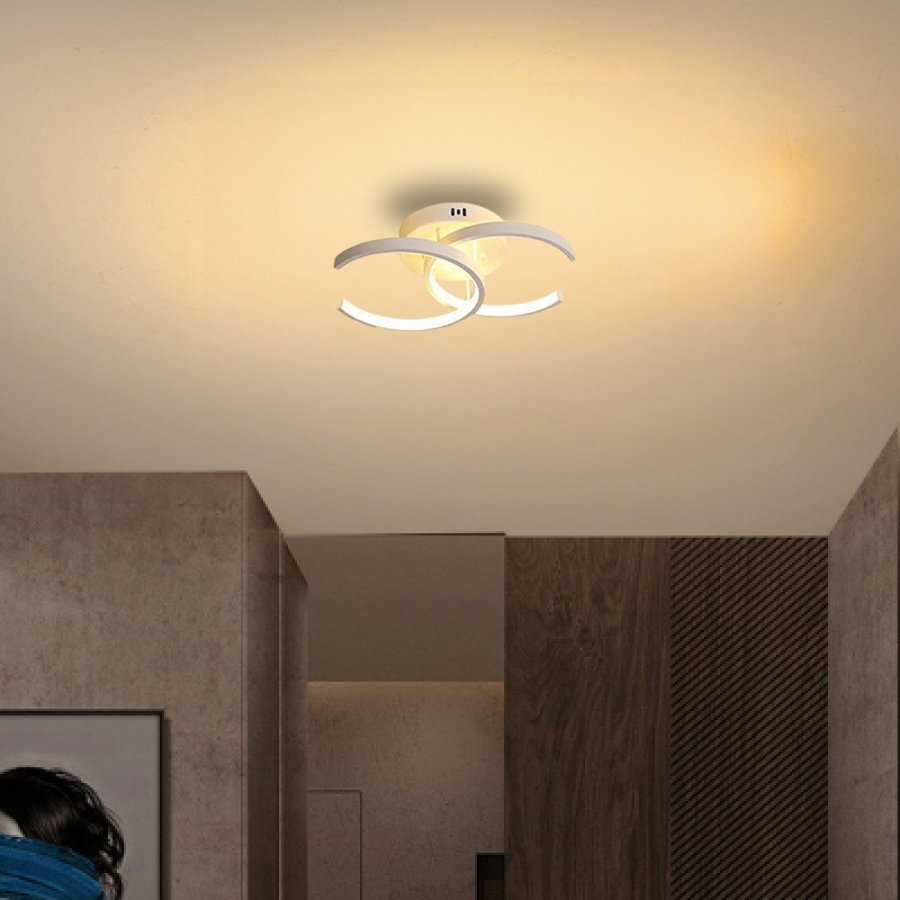 Luminária de Teto Plafon Led Moderna Lustre para Corredor Sala Quarto Cozinha
