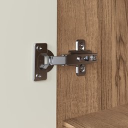 Balcão Cozinha Modular 100% MDF Édez Uno, 1 Porta e 3 Gavetas, Off White e Louro Freijó - 9