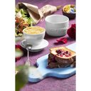 Ver imagem 2 de Manteigueira Francesa de Cerâmica 250 G Branca Ceraflame