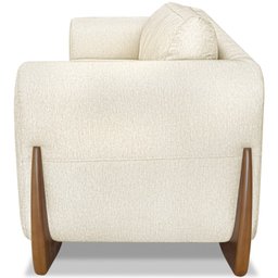 Poltrona Jolie 1 Lugar Pes Boomerang Linho Natural Ezz - 5