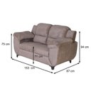 Ver imagem 3 de Sofa para Sala de Estar 2 Lugares Clássico