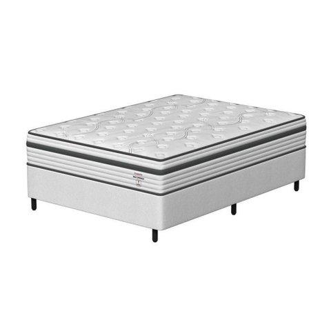 Conjunto Box Viúva Mola Ensacada Prodormir Max Springs