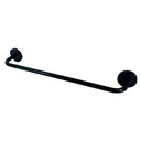 Ver imagem 1 de Porta Toalha Metal Black Barra Aço Inox 45cm para Banheiro