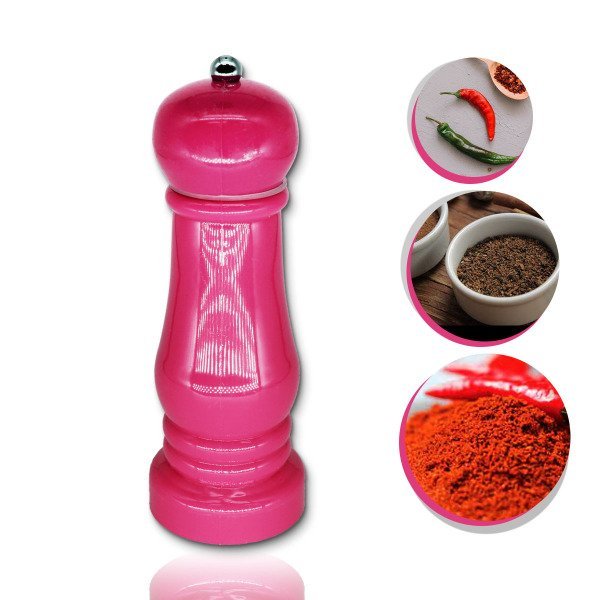 cozinha moedor rosa utensílio casa moderno manual pimenta - 5