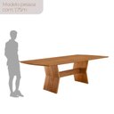 Ver imagem 5 de Conjunto de Mesa de Jantar Raiz Tampo 180cm Barril Laminado e 6 Cadeiras Eloá Premium