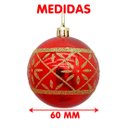 Ver imagem 5 de Bolas Natalinas Vermelha Enfeite Árvore Natal Kit 24pçs 70mm
