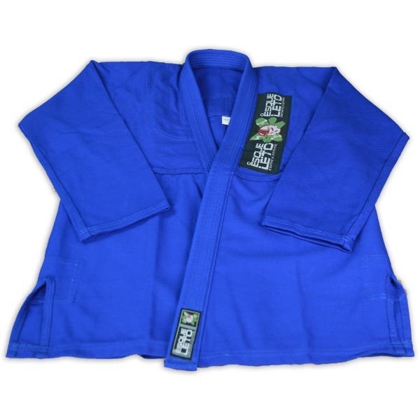 Kimono Jiu Jitsu Masculino A3 Azul Royal - 2