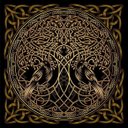 Ver imagem 1 de Toalha Esoterica Corvo Celta Deusa Morrigan
