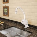Ver imagem 2 de Torneira Eletrica Lorenzetti Loren Easy Branca 220v 5500w de Mesa