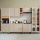 Ver imagem 4 de Balcão sem Tampo Allure Linea Brasil 80cm 100 Mdf