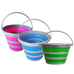 BALDE DE SILICONE DOBRÁVEL BOMPACK 10L