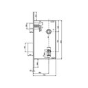 Ver imagem 1 de Fechadura Dama Externa Espelho 55mm Preto 1026901/55-z Zep Arouca