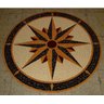 Mandala em mosaico Rosa dos Ventos - 1