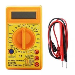 Multimetro Digital Profissional Multiteste Bateria Portátil - 1