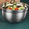 Tigela Mixing Bowl Aço Inox Multiuso Preparos Molho 30cm - 1