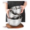 Tigela Mixing Bowl Aço Inox Multiuso Preparos Molho 30cm - 6
