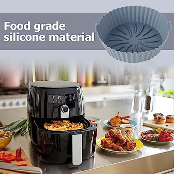 Forma de Silicone Reutilizável para Fritadeira a Ar Air Frye - 5