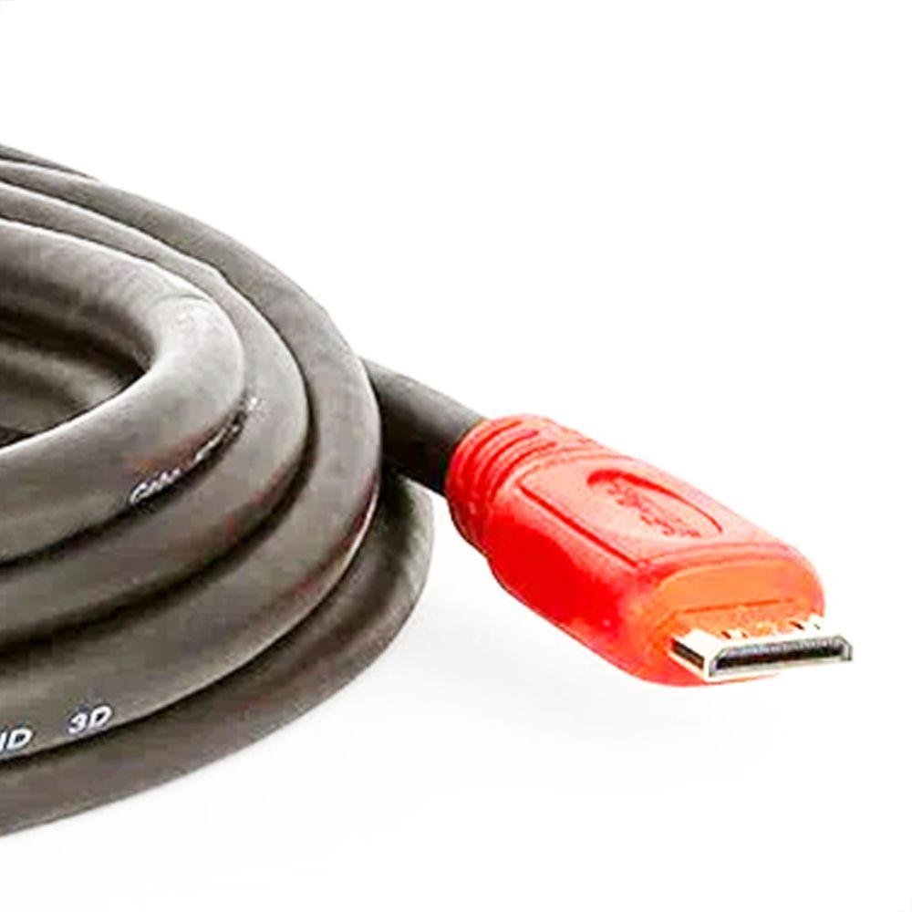 Cabo Mini Hdmi para Hdmi 2.0 - 19 Pinos, 4k - 2 Metros - 6
