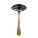 Ver imagem 3 de Faqueiro Champs-Élysées em Aço Inox Prata Filetado a Ouro 84 Peças com Maleta