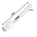 Ver imagem 1 de Balanças de Cozinha Walfos 500g/0.1g Colher de Medição Elashopp Branco
