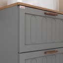 Ver imagem 3 de Gabinete para Banheiro Milena 60cm Suspenso - Fabribam