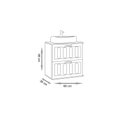 Ver imagem 5 de Gabinete para Banheiro Milena 60cm Suspenso - Fabribam