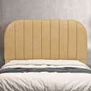 Ver imagem 1 de Cabeceira Cama Box Queen Estofada Orgânica 160cm Alice W01 Couríssimo Fendi - Lyam Decor