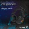 Fone e Microfone Headset Gamer Rgb Crusader Preto Fortrek - Preto - 2