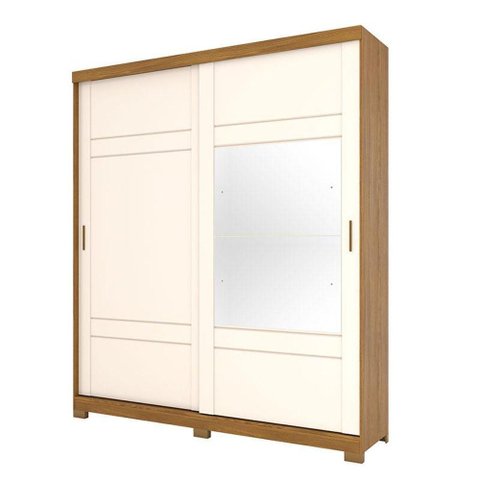 Guarda Roupa Casal Verg Nature Off White - Henn