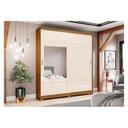Ver imagem 3 de Guarda Roupa Casal Verg Nature Off White - Henn