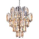 Ver imagem 1 de Lustre Hera Transparente Com Metal