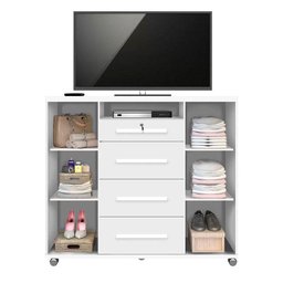Cômoda Sapateira Versátil Branco – Zanzini - 3