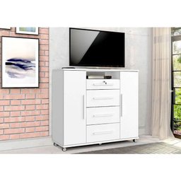Cômoda Sapateira Versátil Branco – Zanzini - 2