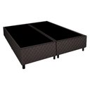 Ver imagem 3 de Cama Box Conjugado Queen com Colchão 158x57x198 Sonopro Gazin Cr35337 Marrom