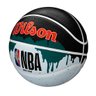 Bola de Basquete NBA DRV Pro Size 7 Wilson - Preto/Verde/Branco - 3