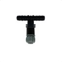 Ver imagem 1 de Kit 5 Bico Aspersor Alta Vazão Tê Tubo Pe 16mm Horta Estufa