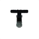 Ver imagem 2 de Kit 5 Bico Aspersor Alta Vazão Tê Tubo Pe 16mm Horta Estufa