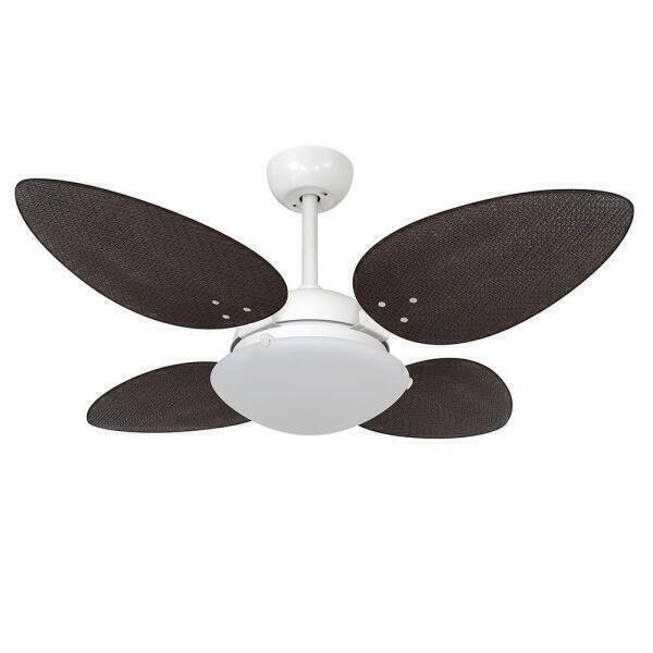 Ventilador de Teto Volare Branco Vd300 4 Pás Tabaco - 220V