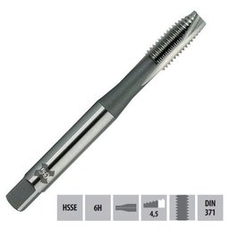 Macho para Máquina Hsse M5,0 X 0,80 Pot 250/1 - Din 371 - Osg - 1 Macho para Máquina Hsse M5,0 X 0,80 Pot 250/1 - Din 371 - Osg - 1