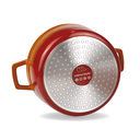 Ver imagem 3 de Caçarola Cerâmica Antiaderente 24cm Panela Fundo Triplo Indução Cook&chef 4,3l Mimo Style