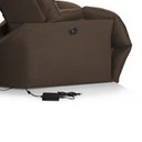 Ver imagem 5 de Poltrona Elétrica Rayka Veludo Marrom - Fortbello Estofados