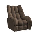 Ver imagem 2 de Poltrona Elétrica Rayka Veludo Marrom - Fortbello Estofados