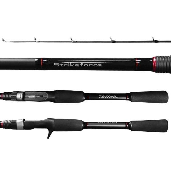Kit Carretilha Daiwa Cc80 Vara Daiwa Sf 1,68M 25L Linha - 9